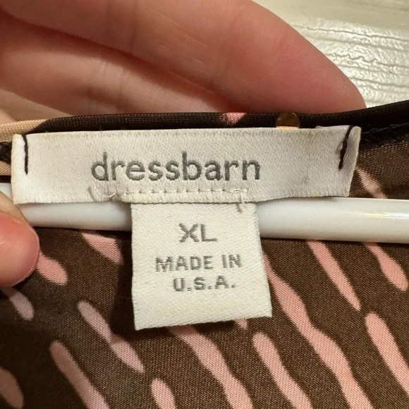NWOT Dressbarn Patterned Dress - Picture 4 of 4